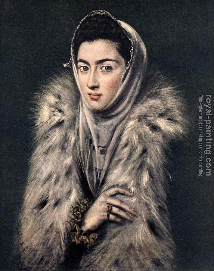 El Greco : Lady with a Fur